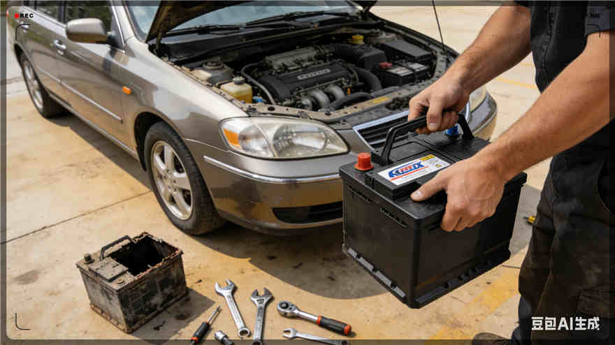 科右前旗汽车换电瓶电话【案例】